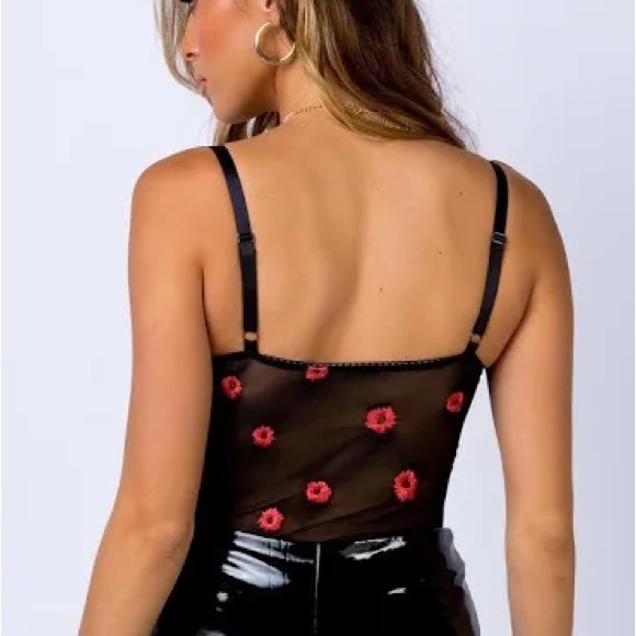 (B10) NEW Princess Polly Madsen Mesh Body Suit, Size 10, New without tags - Picture 6 of 14